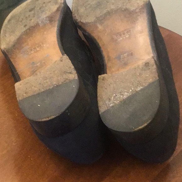 Gucci Blue Fabric Loafers - Picture 12 of 15